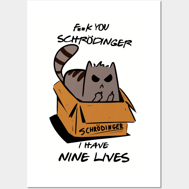 Nine lives Wall Art by Fan.Fabio_TEE